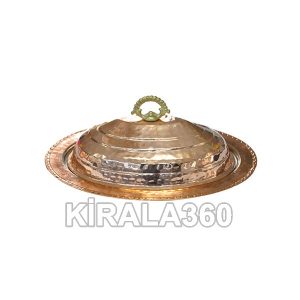 Bakır Oval Sunum Kabı Kiralama