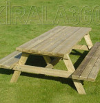 tahta piknik masası (1)