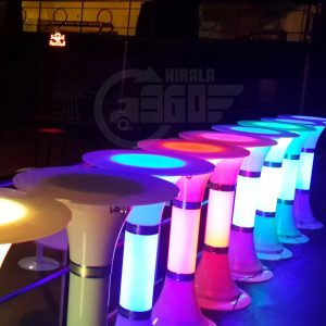 Işıklı Bistro Masası Kiralama 01
